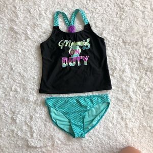 Two piece mermaid swimsuit (Youth Sized)